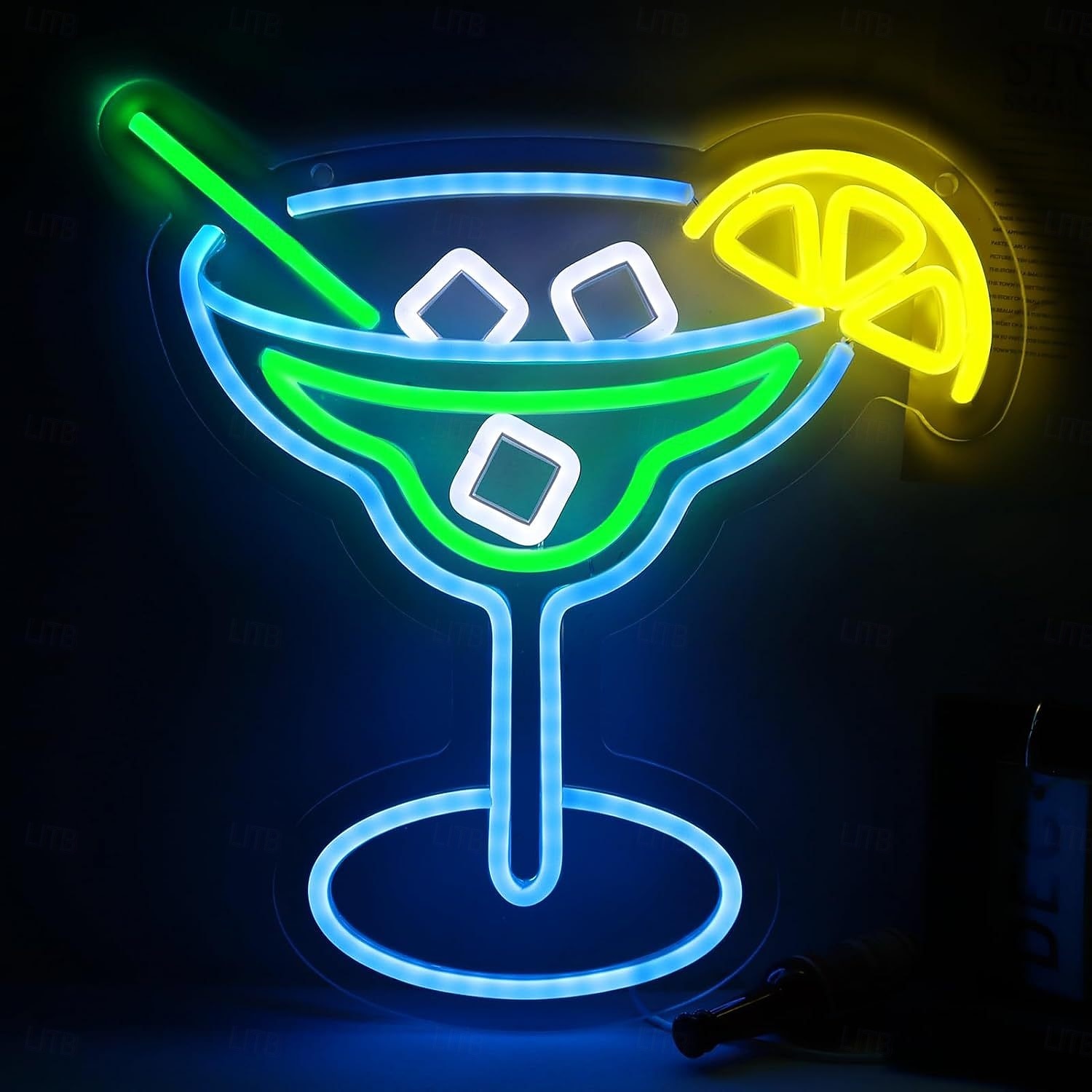 Neonový LED nápis pro koktejlový bar, nastavitelný jas napájený přes USB, svítící párty světlo pro vnitřní bary, restaurace, hospody, salónky, domácí bary, noční kluby, jídelny, párty a ambientní 2026 - $35.99 –P2