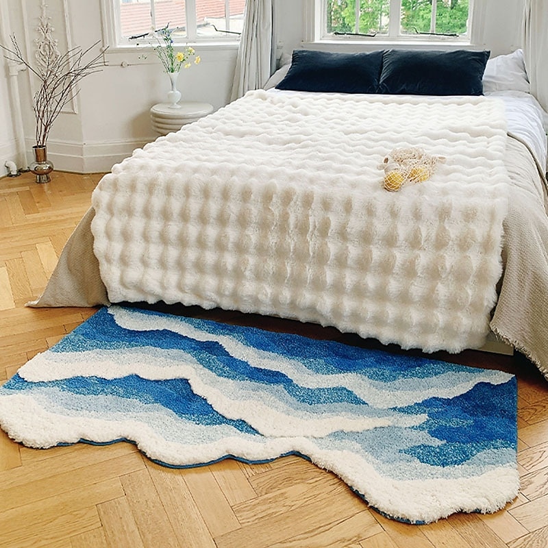 Velvet Area Rug Bedroom Bedside Carpet Room Window Seat Mat Sofa Coffee Table Blanket Luxury Living Room Floor Mat 2026 - $39.99 –P4
