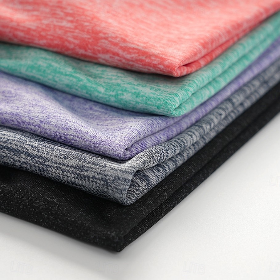 Femmes T-shirt Couleur Unie Élégant Basique Manche Courte Col en V Hauts Réguliers Occasionnel Sports Week-end Noir Vert Claire Rose Claire Violet Claire Gris Clair Été Printemps de 2026 ? $21.99 –P13