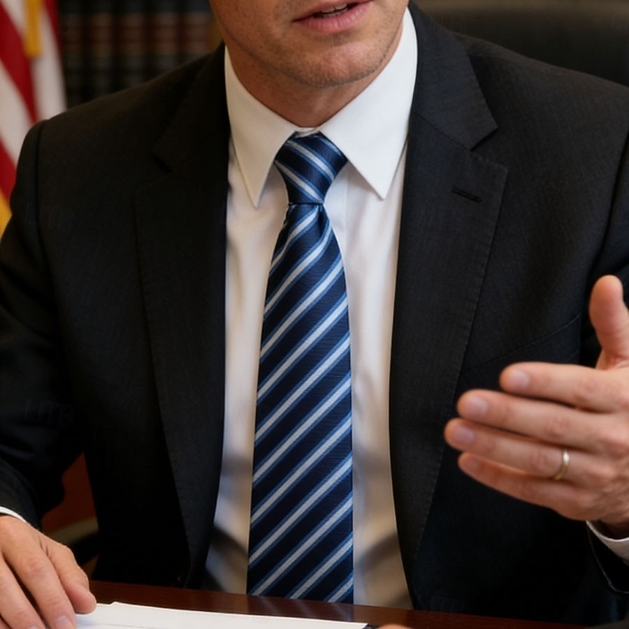 Herren Krawatten Mode Geschäftlich Klassisch Klassisch Gestreift Geschäft Abendgesellschaft Formell 2026 - $6.49 –P1