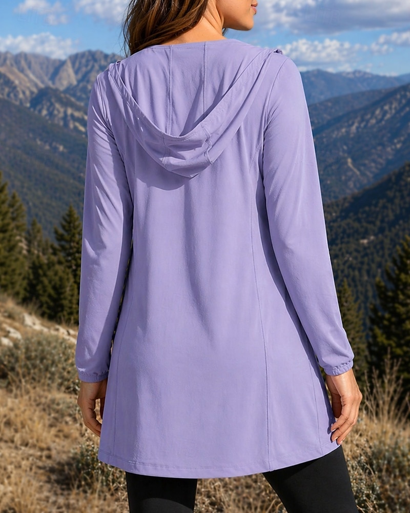 Mulheres Jaqueta Corta-Vento Jaqueta Softshell Jaqueta de Trilha Ao ar livre Proteção Solar Secagem Rápida Leve Respirável Roupas de caminhada Roupas de caminhada Verão Primavera Jaqueta Alpinismo de 2026 por $28.99 –P2