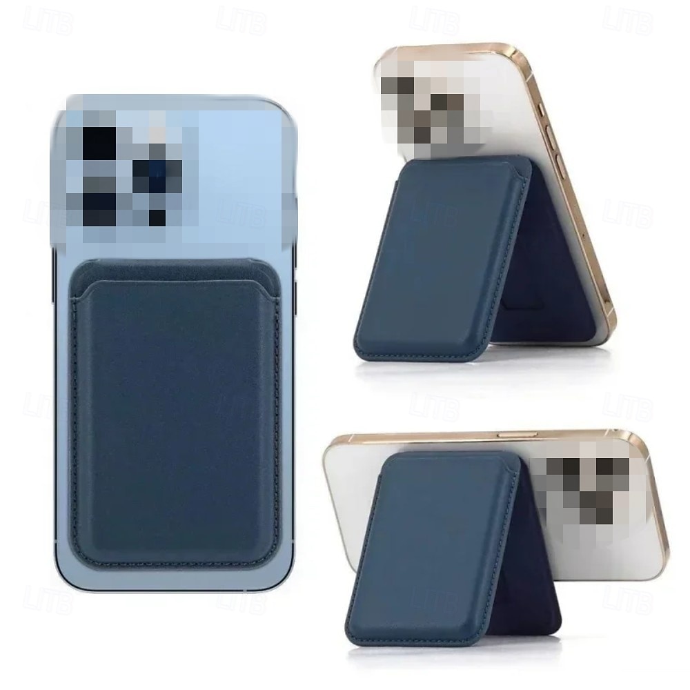 Portefeuille magnétique robuste en cuir avec étui de rangement et support intégré, porte-cartes sécurisé, pochette de rangement pour cartes bancaires et d'identité, accessoires pour porte-cartes en de 2026 ? $23.99 –P3