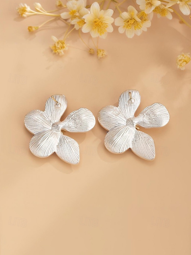 Женские серьги в богемном стиле, материал — сплав, 3D-цветочный дизайн, различные цвета, легкие и элегантные, идеально подходят для пляжного отдыха и повседневной носки. 2026 - $8.39 –P9