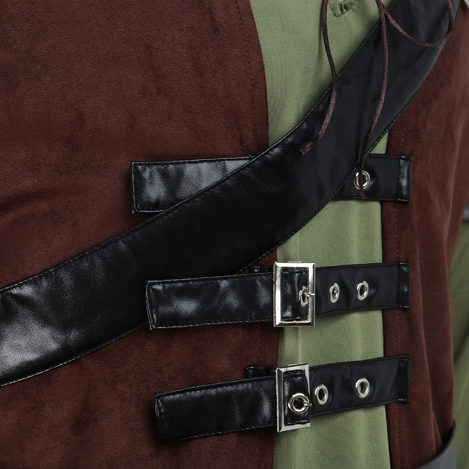 Medievale Rinascimento Pantaloni Gilet Camicia Lunghe Elfo Ranger Costume Per uomo Fantasia Halloween Carnevale Mascherata Fiera Rinascimentale LARP Festa a tema retrò Adulti Gilet Camicia Pantaloni del 2026 a $77.99 –P10