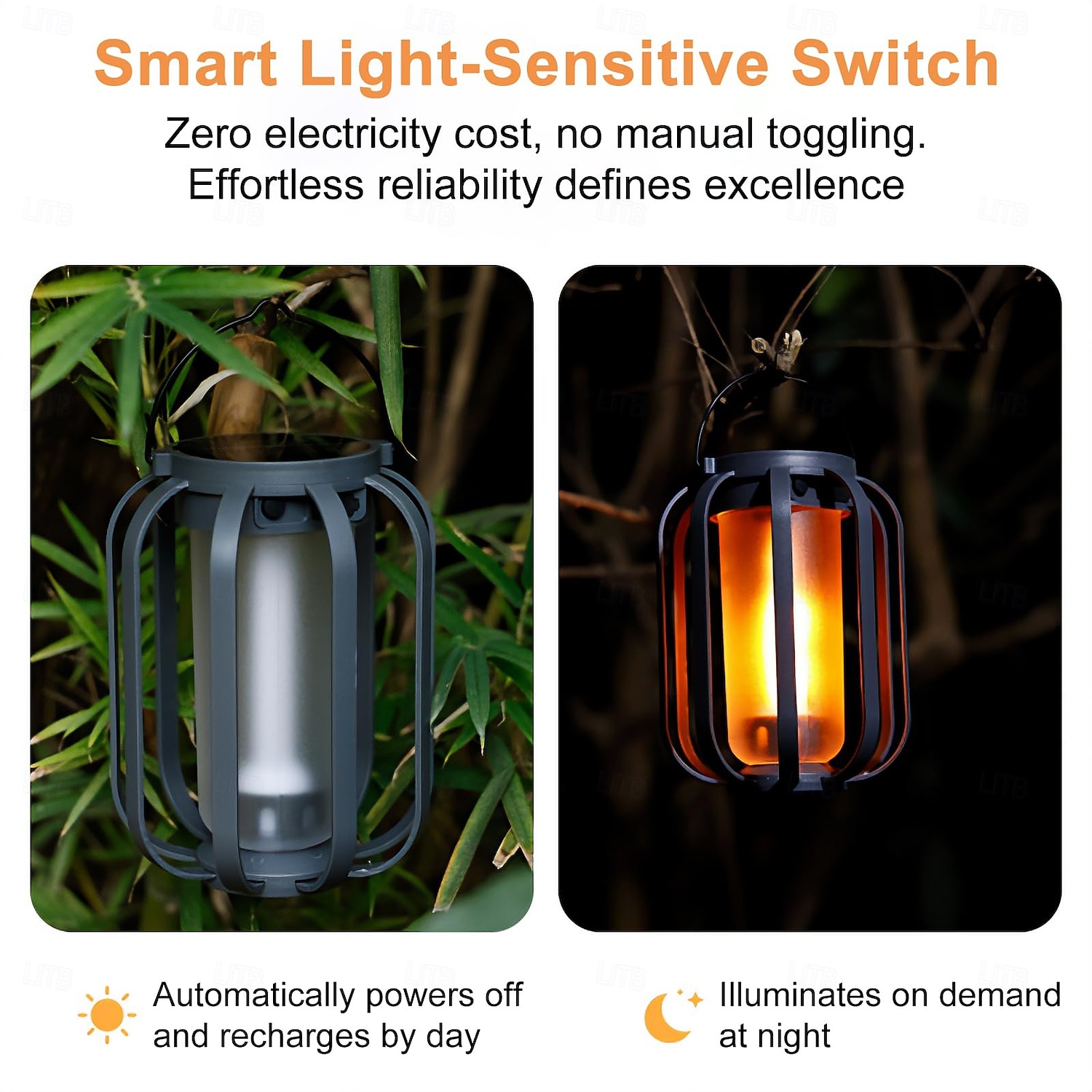 Outdoor Solar & USB Rechargeable Camping Lantern Hanging Light, 4 Lighting Modes, Waterproof LED Lamp for Garden, Patio, Camping, Home, Tripod – Perfect Ambient, Decorative, and Outdoor Lighting 2026 - $30.99 –P3
