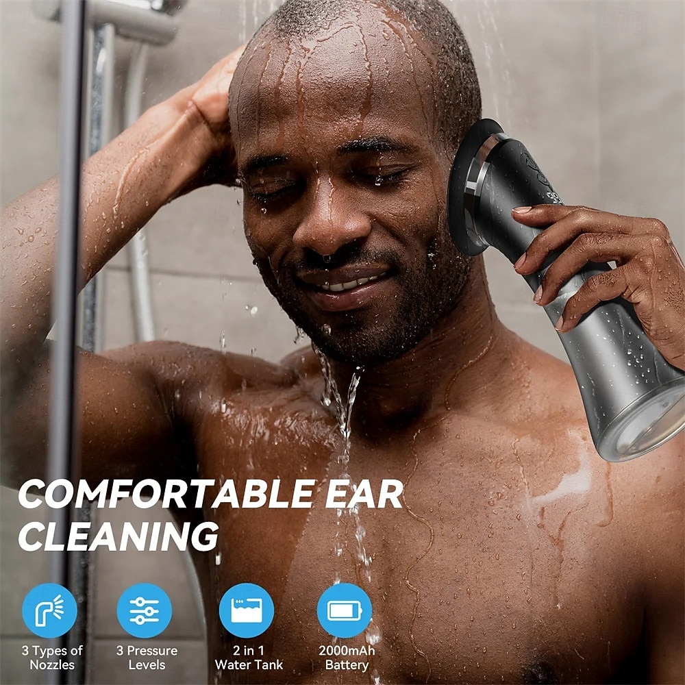 Water Ear Irrigation System, Electric Ear Wax Removal Tool with 10 Replacement Tips, USB-C Rechargeable Ear Cleaner for Safe & Comfortable Wax Removal, Professional Earwax Remover Kit 2026 - $93.99 –P8