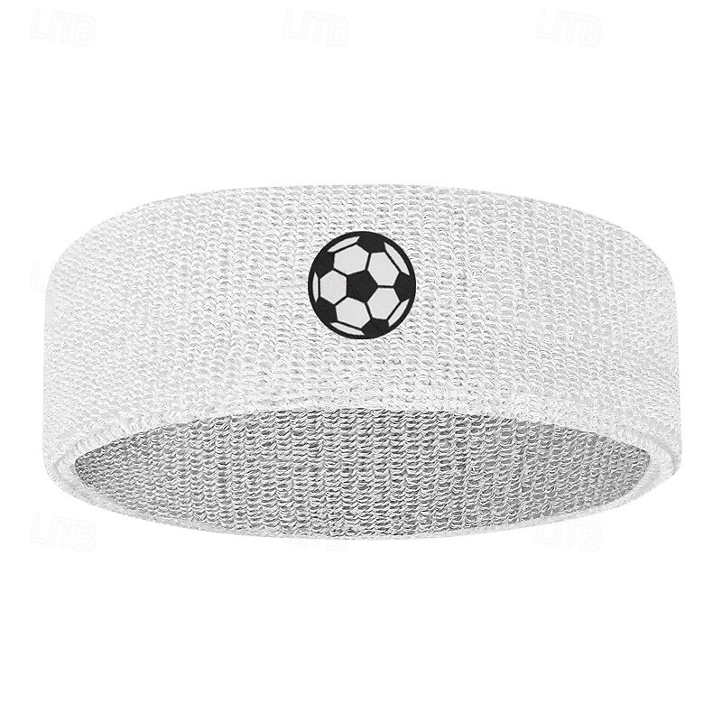 Confezione da 6 fasce antisudore da calcio per uomo, donna e bambino, fasce sportive in spugna per sport, basket, tennis, palestra, corsa, fasce elastiche traspiranti per capelli da calcio, set da 6 del 2026 a $16.99 –P4