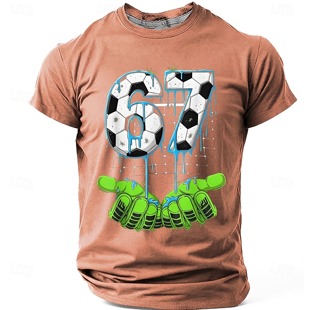 Herre Morsom Slang T skjorte Kortermet T skjorte 3D-utskrift Crew-hals Skjorte Mote Daglig Daglig Gate Rød Sommer Vår Klær S M L XL XXL XXXL 2026 - $19.99 –P5