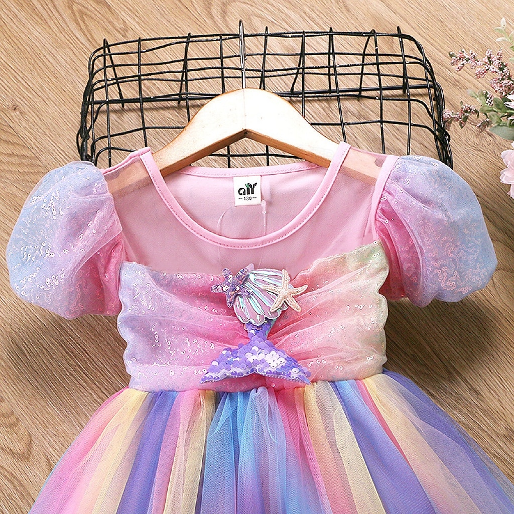 Princess Dress Cosplay Costume Outfits Movie Fashion Cute Tutus for Girls' Kid's Masquerade Daily Holiday Comic Con 2026 - $34.99 –P13
