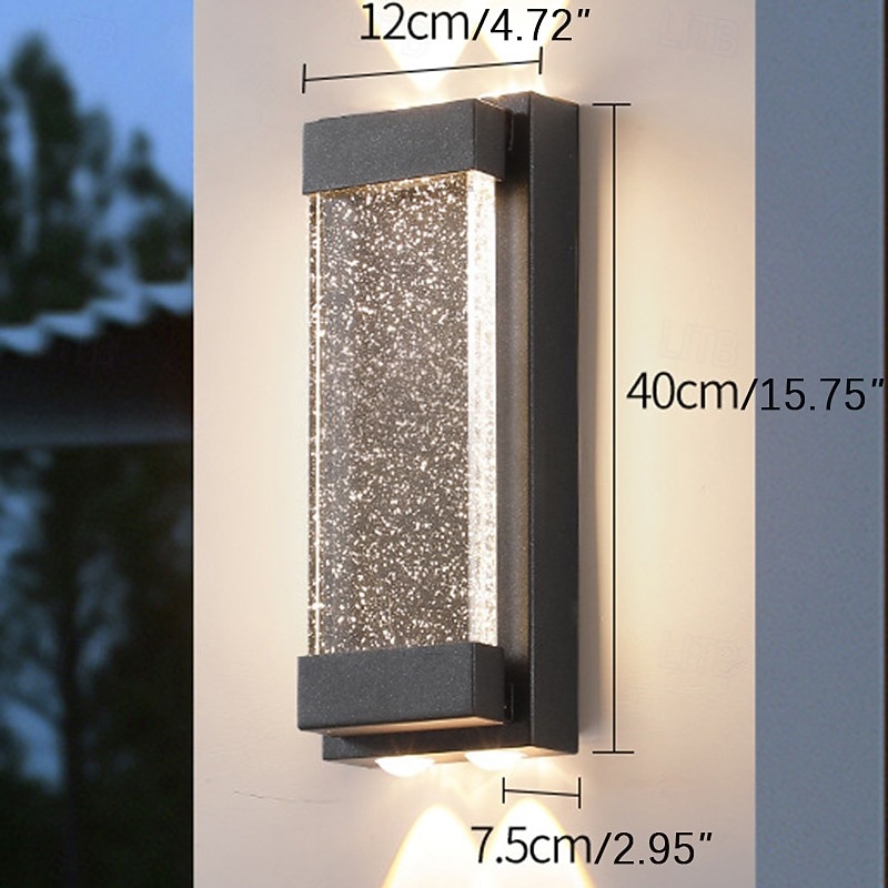 Venkovní Moderní Venkovní nástěnné světlo Venkovní Kov nástěnné svítidlo IP65 110-120V 220-240V 2026 - $222.29 –P6