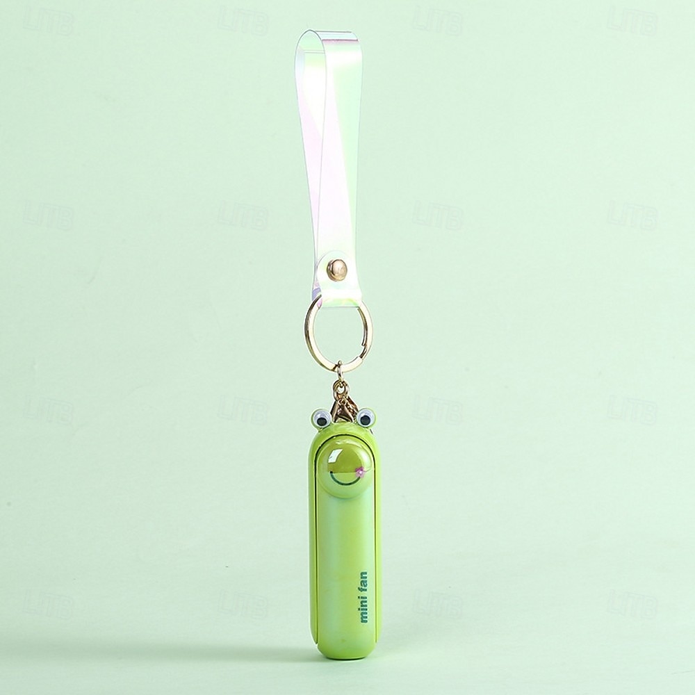 Mini ventilateur mignon et pliable, portable, à utiliser au lit, au bureau ou sur une table. Rechargeable par USB. Porte-clés inclus. de 2026 ? $22.99 –P16