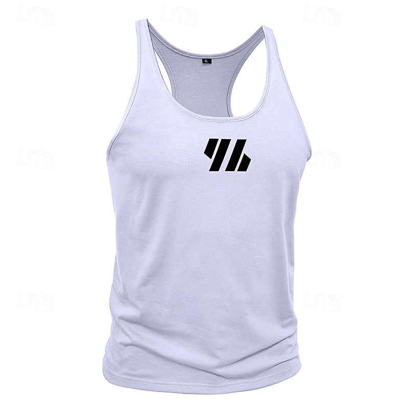 Men's Tank Top Vest Undershirt Sleeveless Shirt Sleeveless Crew Neck V Neck Scoop Neck Summer Plain Fashion Sporty Classic Quick Dry Casual Gym Street Black White Yellow Top Tee for Men 2026 - $17.99 –P2