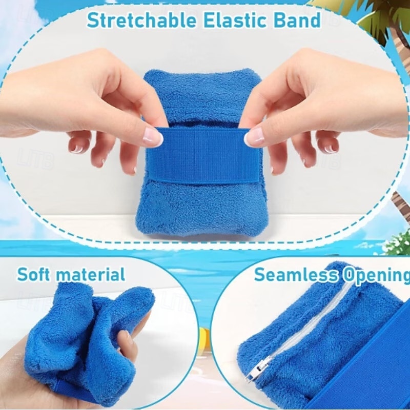 Sand Removing Tools 4Pcs Summer Beach Sand Removal Tools, Vacation Beach Sand Bags, Outdoor ...