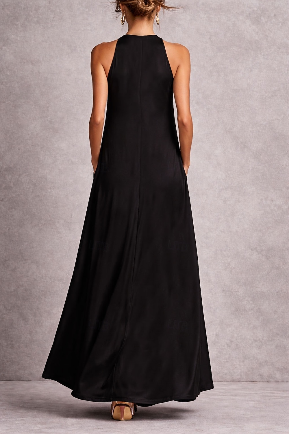 Dames Lange jurk maxi-jurk Zonnejurk A lijn jurk Vakantie Casual Boho Feestdagen Normale pasvorm Bloemig Grafisch Mouwloos V-hals Zwart Zomer Lente 2026 - $29.99 –P2