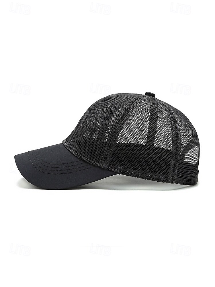 Casquette de baseball pour homme en polyester respirant, style trucker multicolore ajustable, idéale pour les vacances à la plage, les tenues décontractées, la course à pied, la randonnée et les sports de plein air. de 2026 ? $9.99 –P6