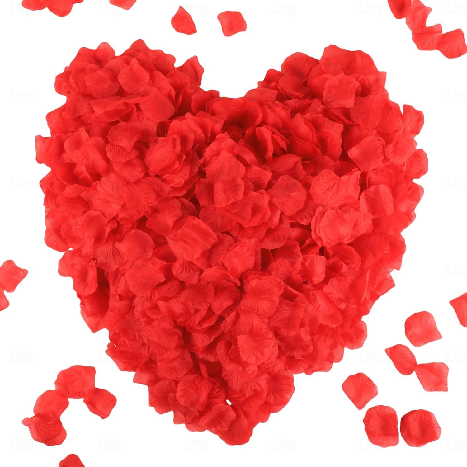 999 piezas de pétalos de rosa románticos de tela no tejida para bodas, graduaciones, fiestas, cumpleaños, noches románticas especiales, pedidas de mano, rojo, blanco, rosa, morado, azul 2026 - $9.99 –P5