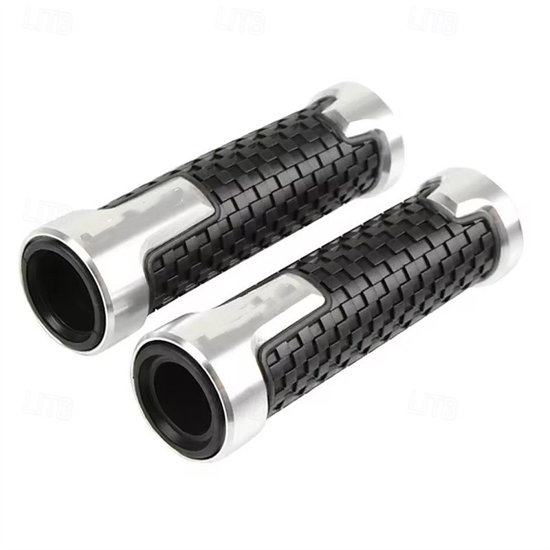 Uchwyty motocyklowe 7/8", uniwersalne 22 mm, antypoślizgowe, aluminiowe, gumowe uchwyty CNC do kierownicy skutera sportowego, ergonomiczne i wygodne końcówki kierownicy, 1 para 2026 - $15.99 –P8