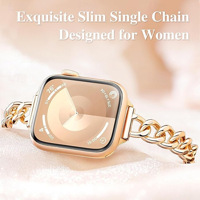 Modern Buckle Compatible with Apple Watch band 38mm 40mm 41mm 42mm 44mm 45mm 46mm 49mm Metal Clasp Adjustable Alloy Strap Replacement Wristband for iwatch Ultra 3 2 Series 11 10 9 8 7 SE 6 5 4 3 2 1 2026 - $13.99 –P9
