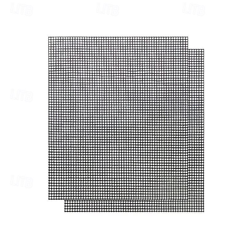 قطعتان أو أربع قطع من حصائر الشواء الشبكية غير اللاصقة، حصائر شواء قابلة لإعادة الاستخدام، مناسبة للشواء في الهواء الطلق، متوافقة مع شوايات الغاز والفحم والكهرباء، لطهي اللحوم والأسماك وشرائح اللحم 2026 - $15.99 –P9