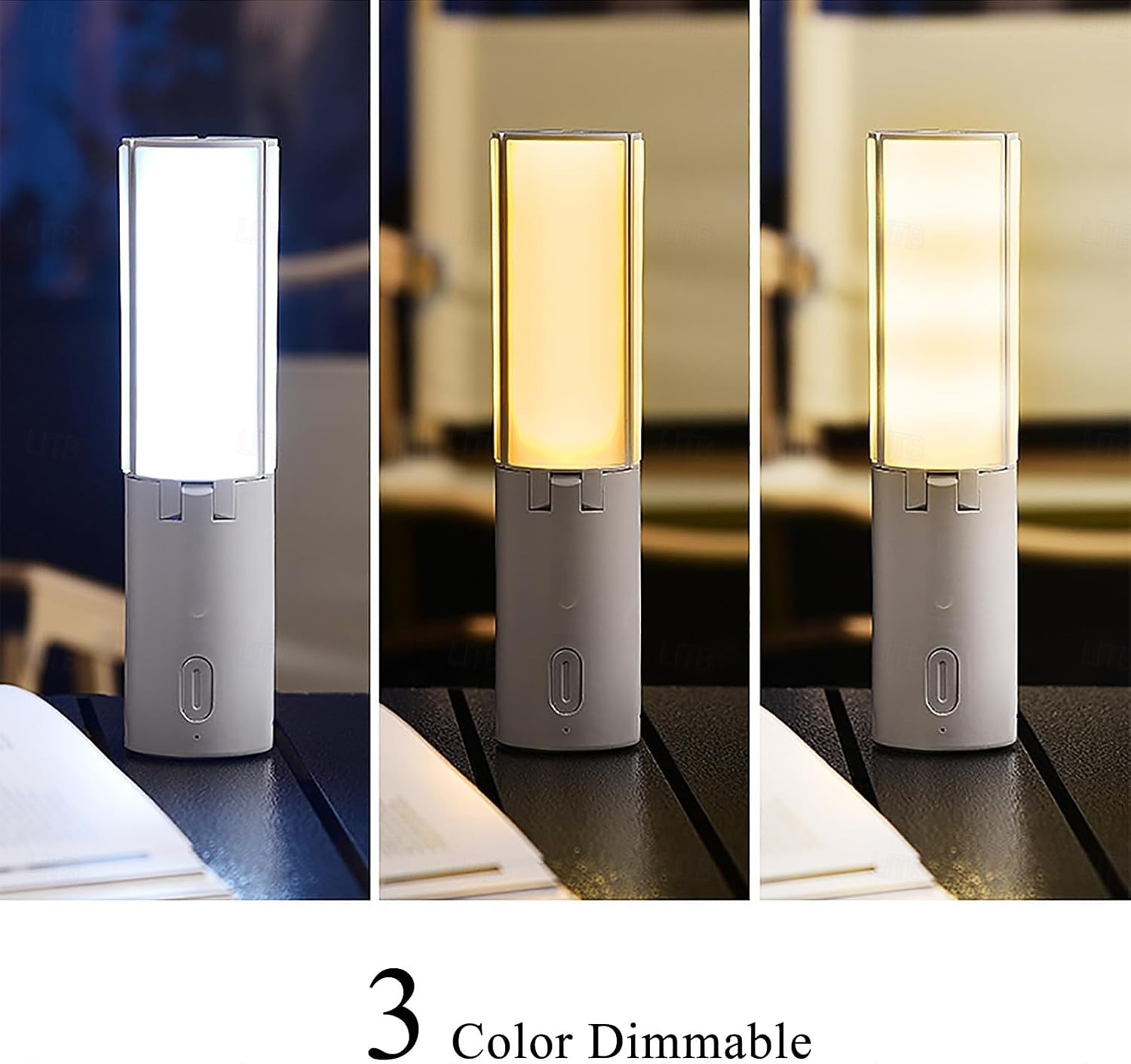 Lampe de camping LED à piles, lanterne de camping portable à intensité variable, lampe de table de camping rechargeable et déformable avec éclairage d'ambiance, lustre de camping pour éclairage de 2026 ? $23.99 –P1