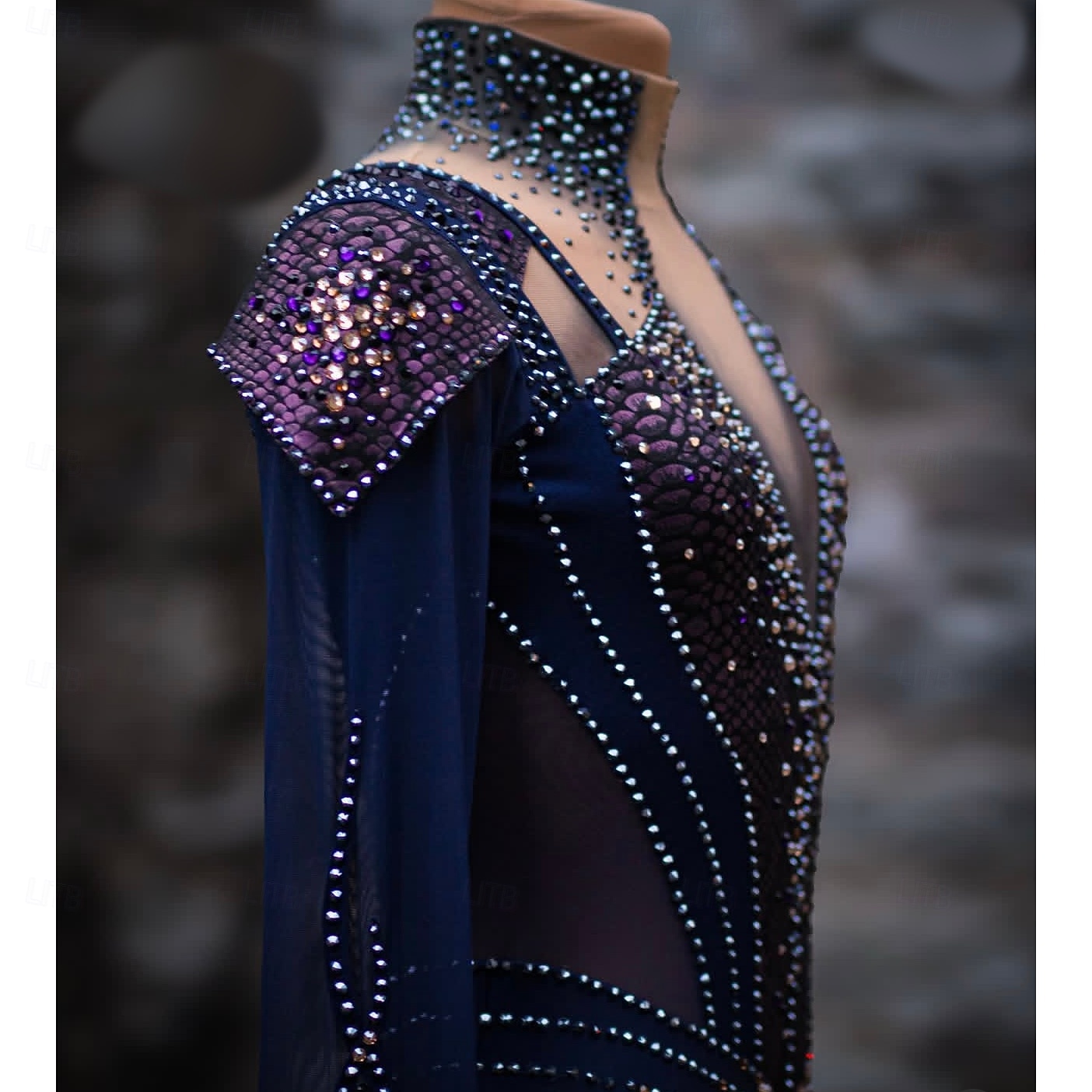 dark purple figure skating dresses Jerry's Ice Skating Dress