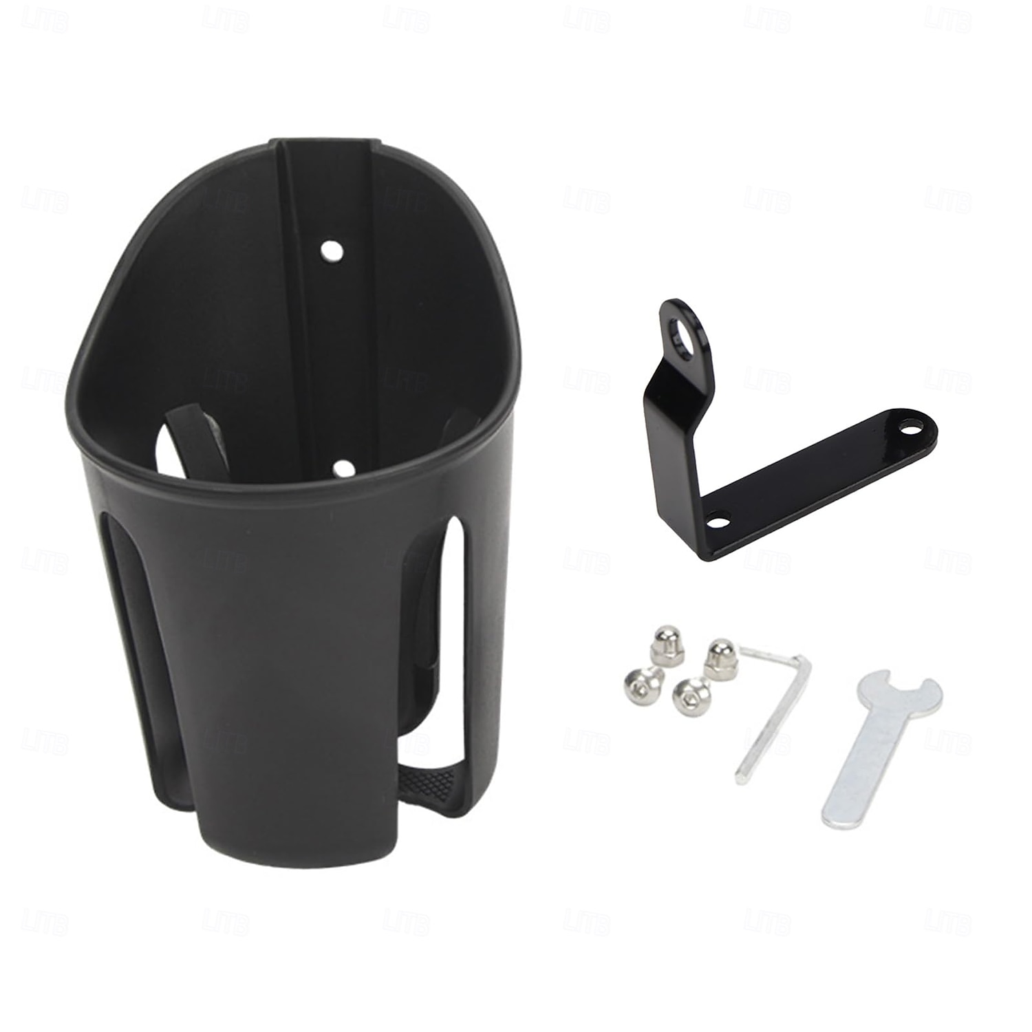 Universal Motorcycle Water Bottle Holder, Handlebar Cup Holder for Bike Scooter ATV, Sturdy Drink Cage Motorcycle Accessories, Simple Mount Design, Black 2026 - $16.99 –P7