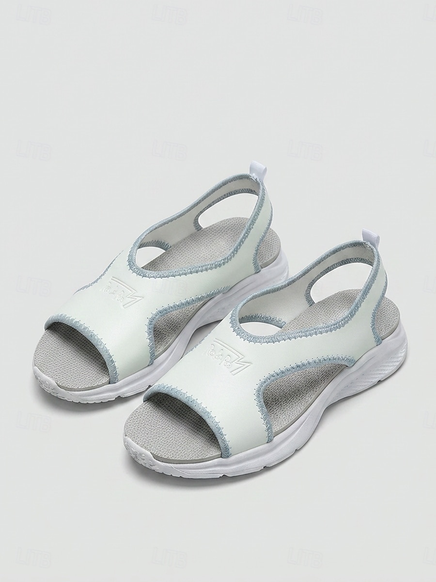 Lichtgewicht instapsandalen voor dames – ademend ontwerp met uitsparingen, zachte dempende zool, casual wandelschoenen voor de zomer en op reis. &alledaagse kleding 2026 - $34.99 –P4