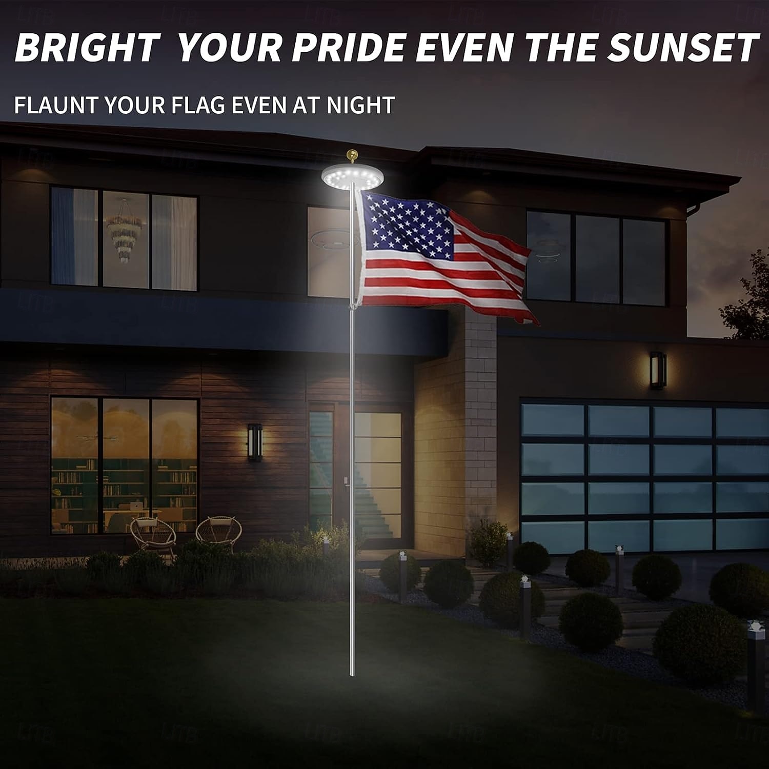 Rotondo Impermeabile Moderno Energia solare 1 pezzo del 2026 a $34.99 –P1