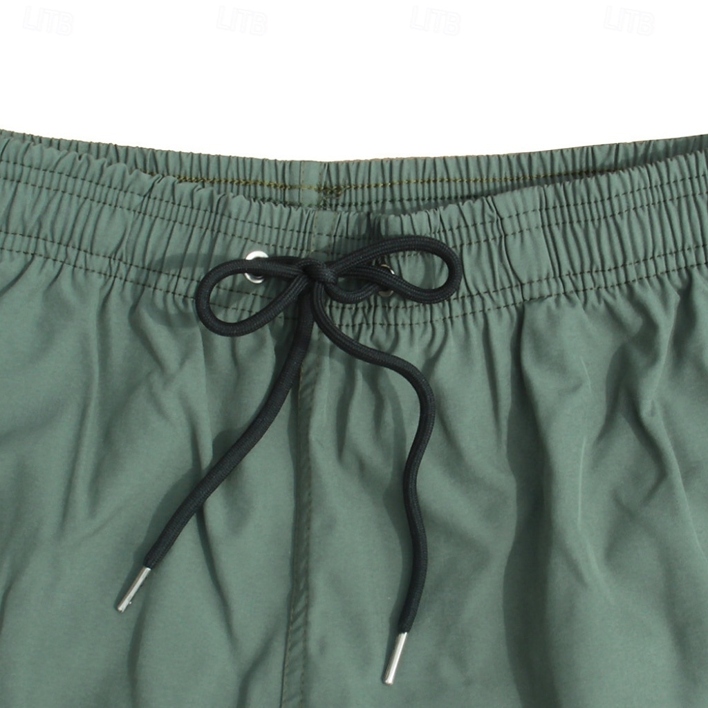 Per uomo Costumi da bagno Pantaloncini da mare Pantaloncini da Surf Tasca Elastico in vita Semplice Asciugatura Rapida Corto All'aperto Spiaggia Vacanza Vacanza Moda Blu Nero Micro-elastico del 2026 a $20.99 –P5