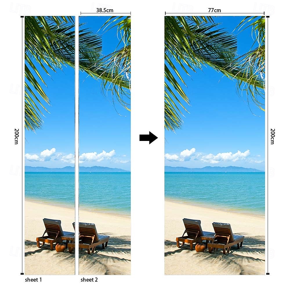 adesivo rimovibile in PVC per porte, adesivo decorativo per pareti e porte, da staccare e incollare &Adesivo per vetro per camera da letto, soggiorno, bagno, stanza – 30,3 x 78,7 pollici del 2026 a $25.99 –P9
