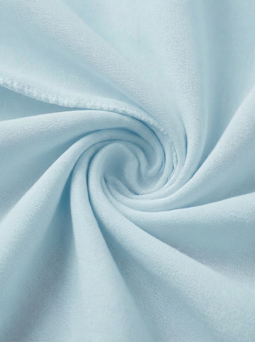 Per donna Mini Abito Vestito in Chiffon Abito da invitata a nozze Abito a Strati Moda Moderno All'aperto Ferie Uscire Vestibilità regolare Semplice Mezza Manica Girocollo Blu Nero Rosa Primavera del 2026 a $28.99 –P5