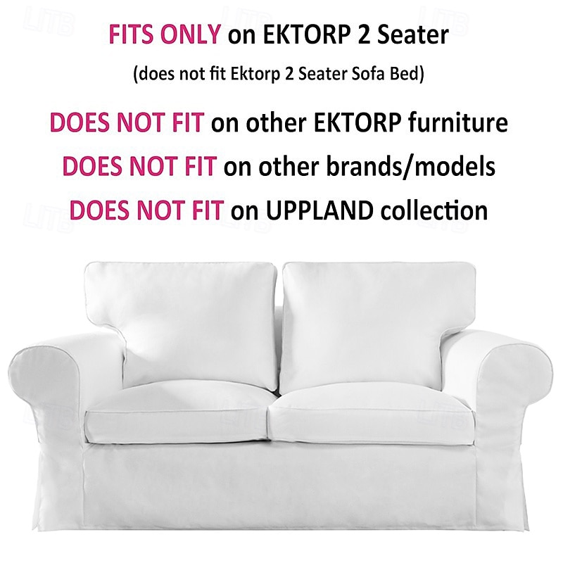 Hoes voor 2-Zits Bank 100% Katoen Loveseat Hoezen Zacht en Ademend Stof voor Maximale Comfort 2026 - $150.99 –P3