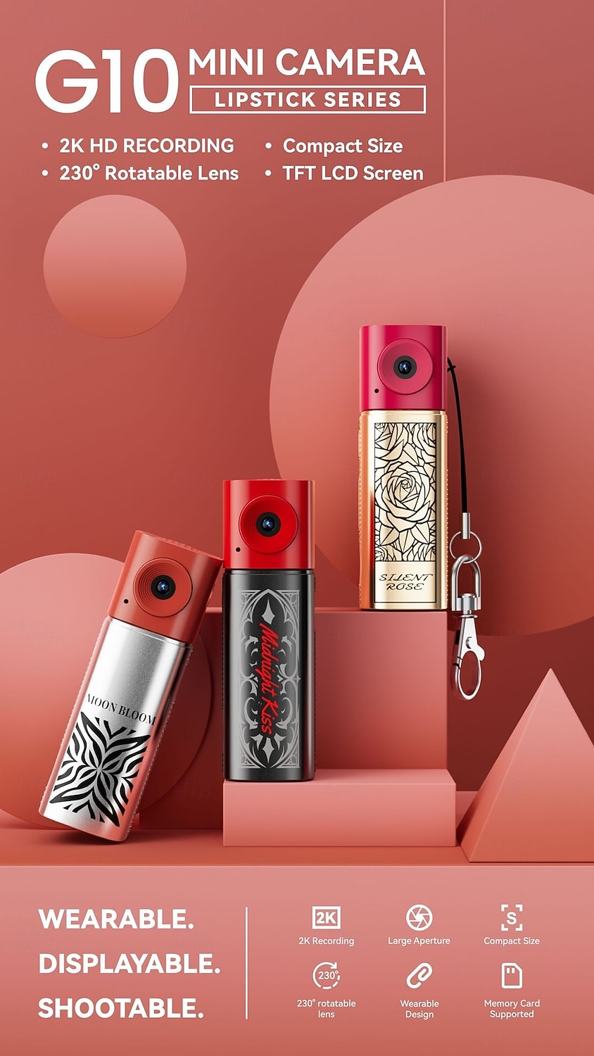 Hangging Camera High-definition mini portable hanging camera, can take photos and ...