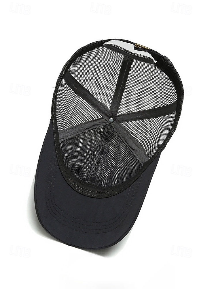 Casquette de baseball pour homme en polyester respirant, style trucker multicolore ajustable, idéale pour les vacances à la plage, les tenues décontractées, la course à pied, la randonnée et les sports de plein air. de 2026 ? $9.99 –P9