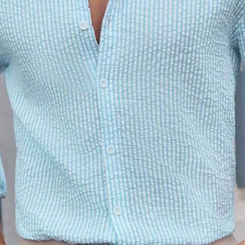 Homens Camisa Social Camisa casual Camisa de algodão camisa de botão Branco Rosa Azul Royal Cinzento Claro Azul Claro Manga Longa Tiras verticais Colarinho de Camisa Casual Diário Botões Roupa de 2026 por $29.99 –P4