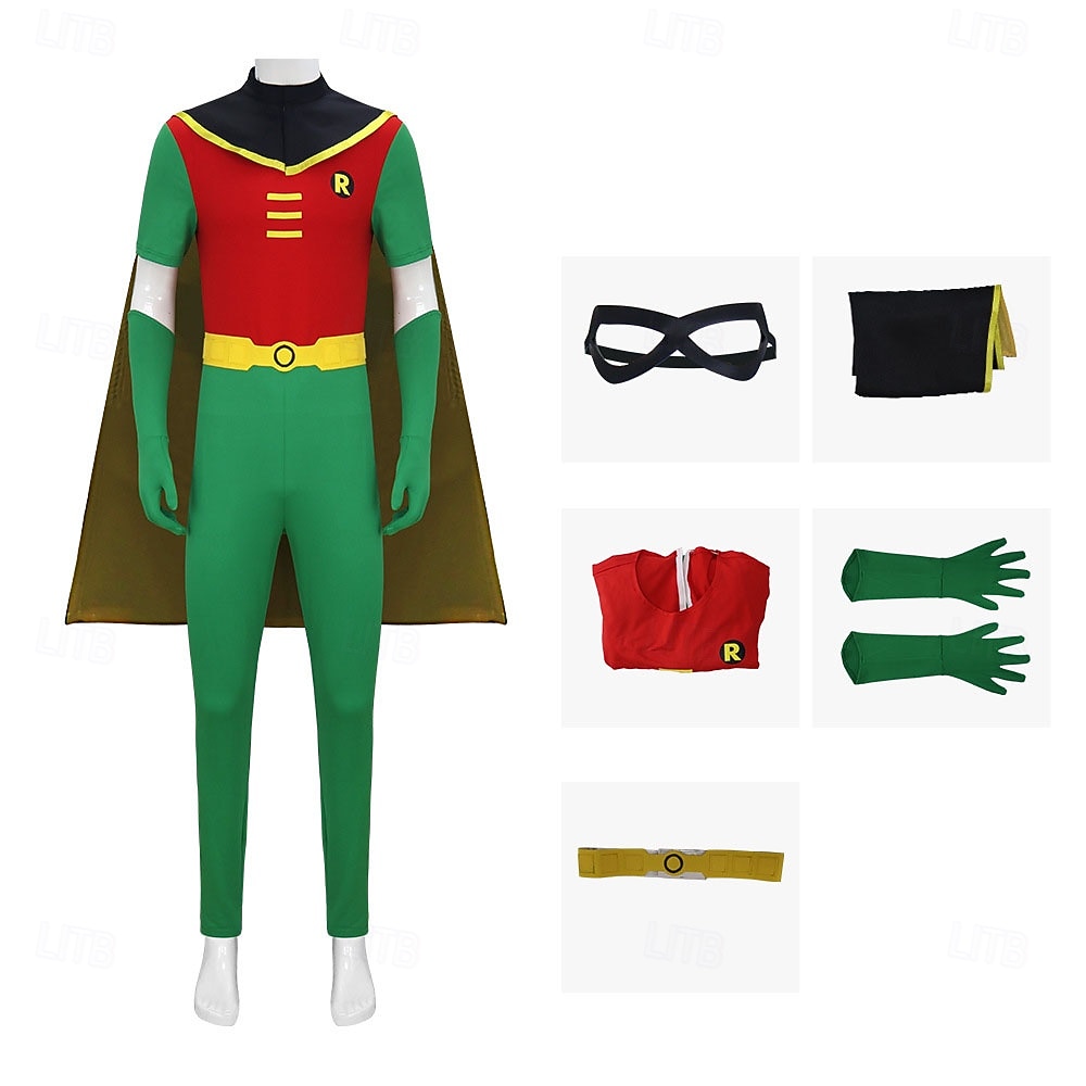 Hero Zentai Suits Outfits Bodysuits Movie TV Theme Costumes for Men's Adults' Halloween Masquerade Comic Con 2026 - $49.99 –P3