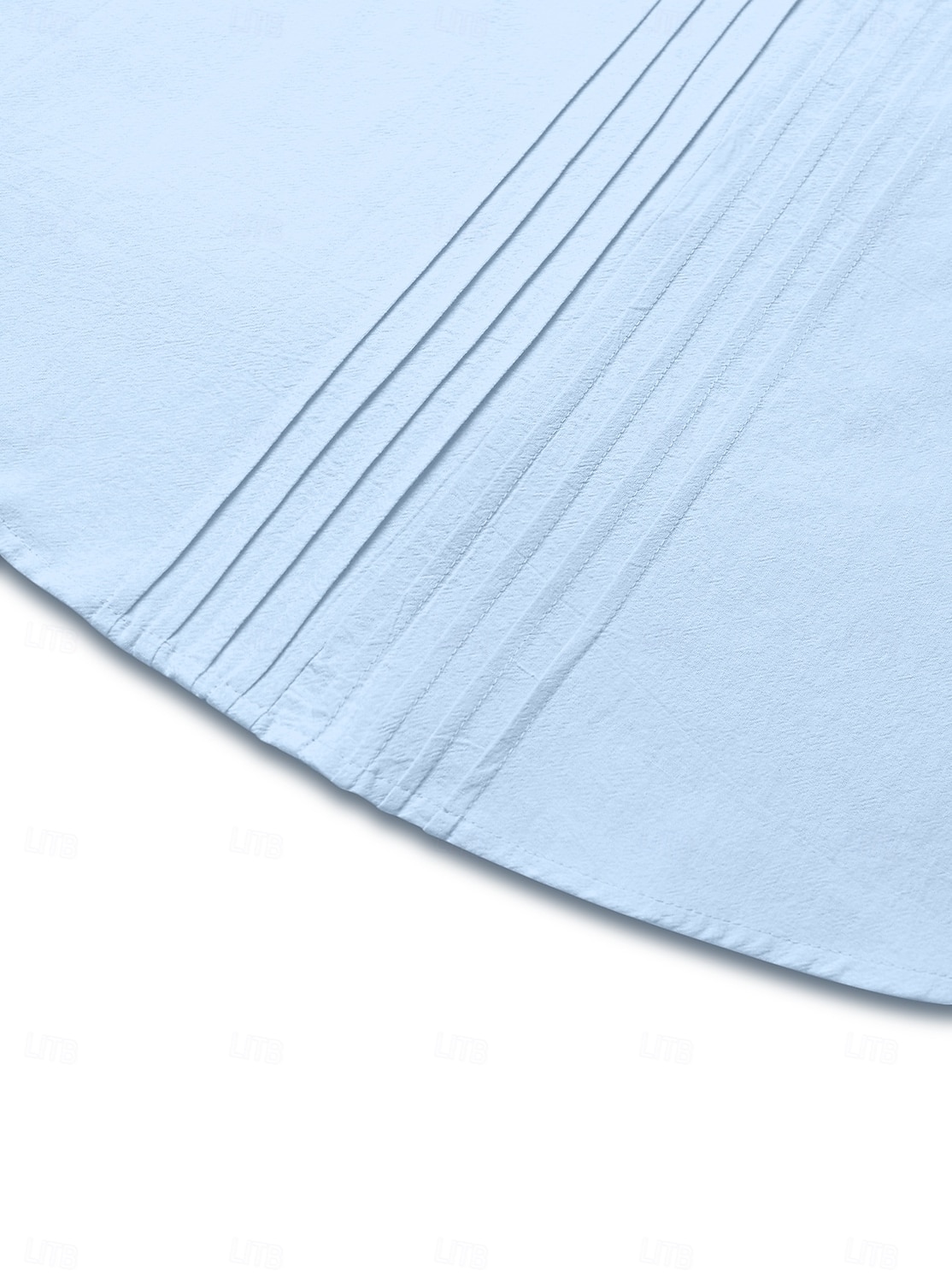 Férfi Ing Vászon ing Nyári póló Stranding Tömör szín Hétköznapi Vakáció Medence Fekete Fehér Khakizöld Hosszú ujj Mandarin gallér Nyár Tavasz Ruházat Fodrozott 2026 - $25.99 –P12