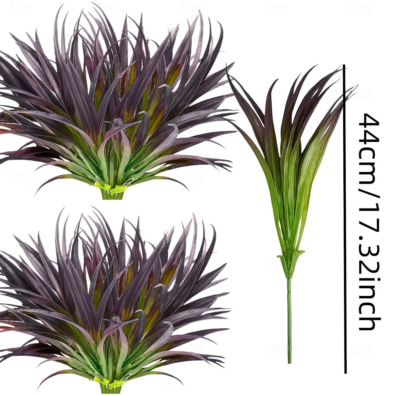 10Pcs UV-Resistant Artificial Agave Plants, Vibrant Multi-Color Tall Fake Grass for Indoor/Outdoor Home Decor, All-Season Durable Plastic Greenery, Suitable for Garden, Office, Patio, Hanging Planter 2026 - $19.99 –P12