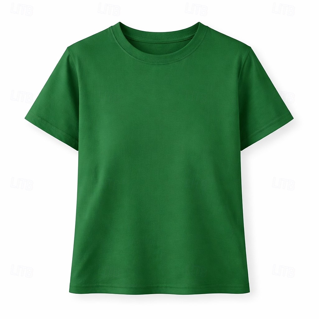 Camisetas de mujer 100% algodón - Camiseta vintage de manga corta y cuello redondo de calidad 2026 - $17.49 –P4