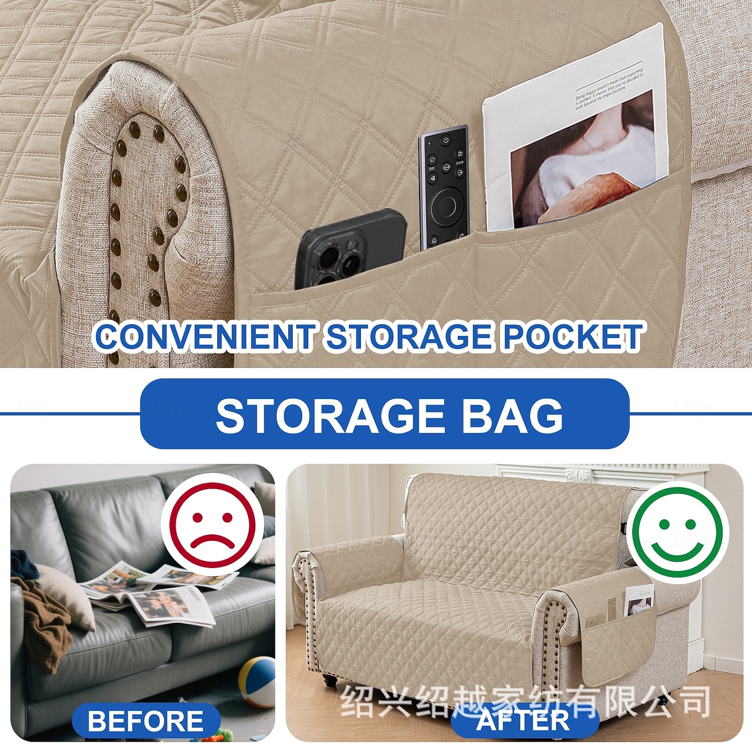 Waterproof Non Slip Pet Sofa Mat Solid Color One Piece Sofa Cover Couch Protector Durable Anti Stain Furniture Cover for Dogs Cats Living Room All Season Use 2026 - $34.99 –P16