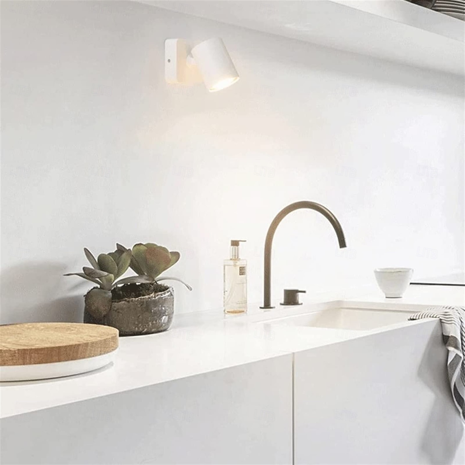 LED-vegglamper 90° sammenleggbar 350° rotasjon 6w mykt lys gir et godt lesemiljø for deg som passer for ulike scener 2026 - $49.99 –P10