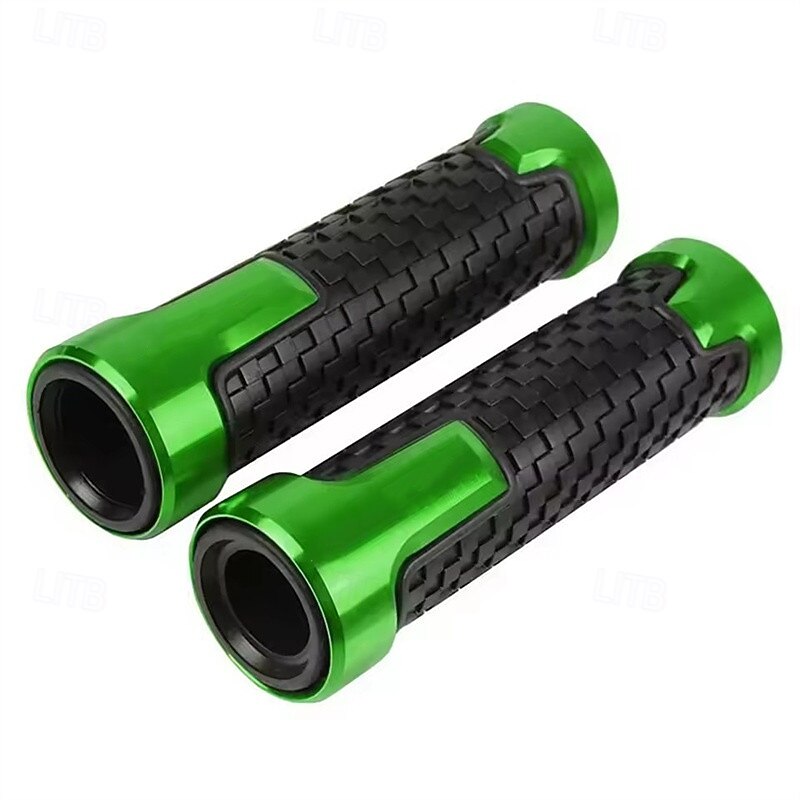Uchwyty motocyklowe 7/8", uniwersalne 22 mm, antypoślizgowe, aluminiowe, gumowe uchwyty CNC do kierownicy skutera sportowego, ergonomiczne i wygodne końcówki kierownicy, 1 para 2026 - $15.99 –P7