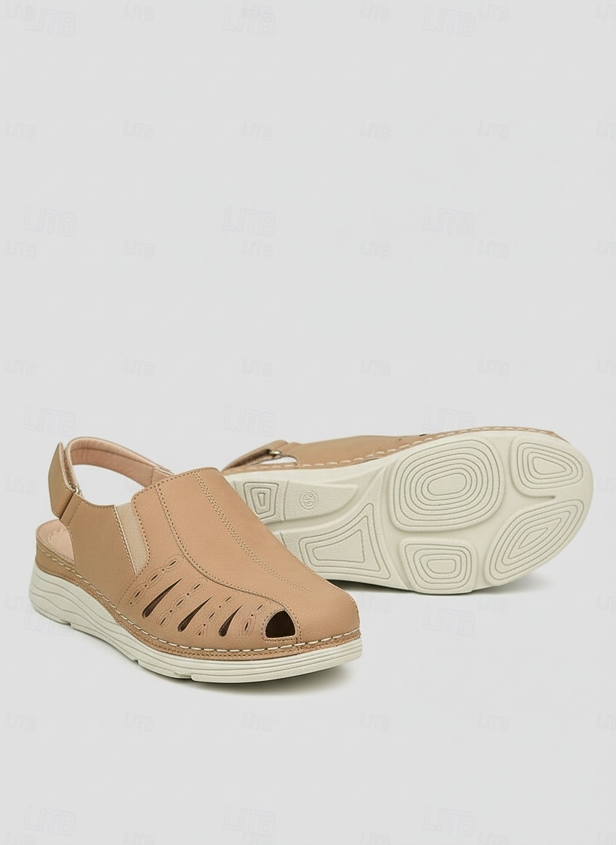 slingback casual σανδάλια για γυναίκες – κλειστά παπούτσια με σχέδιο κοπής, άνετα για καθημερινή χρήση και περιστάσεις άνοιξη/καλοκαίρι 2026 - $34.99 –P1