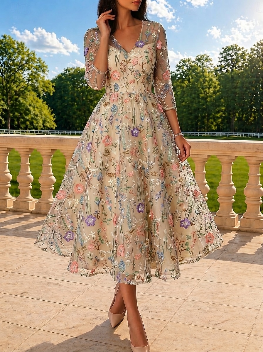 ocean blue dress BABARONI Chiffon Homecoming Dresses A-line One Shoulder Size:30x29 Classic Regal Elegance Black Long Summer 2026