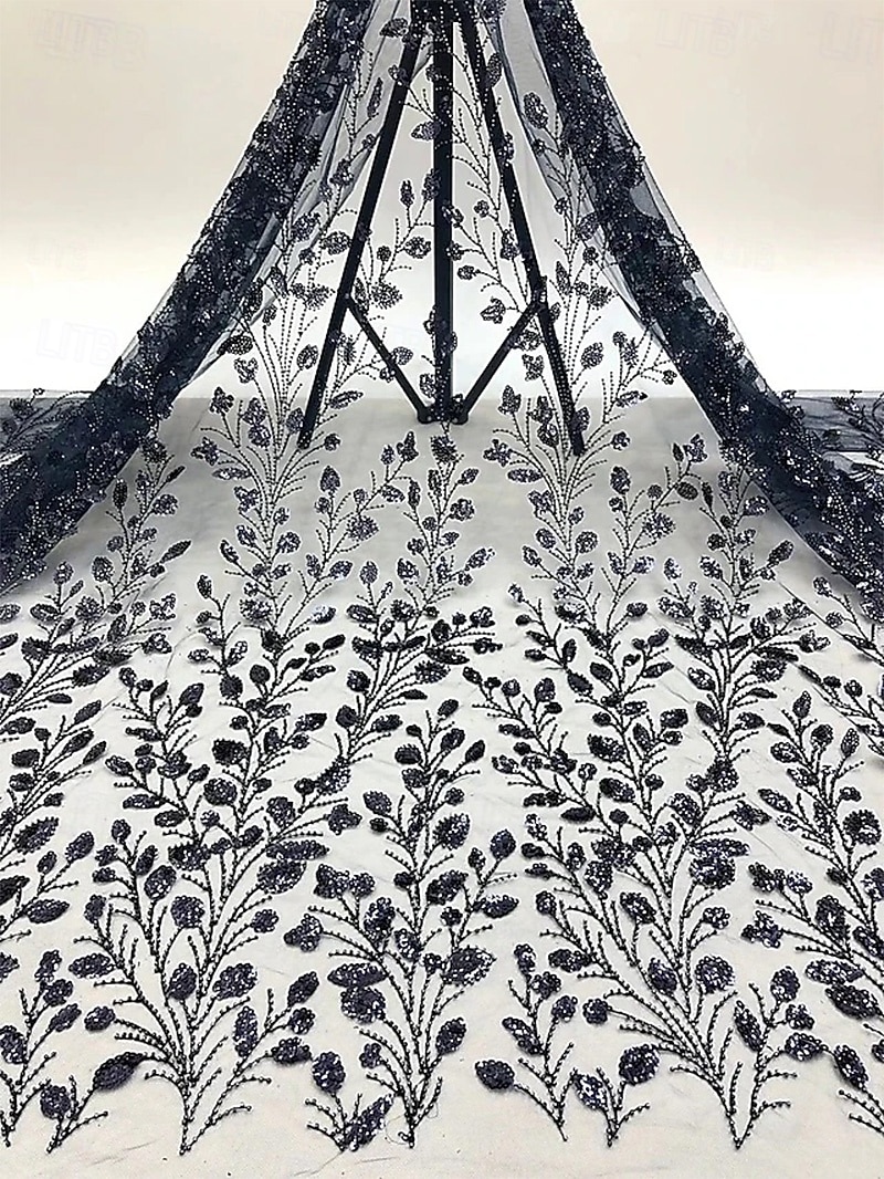 A-Line Dress Floor Length Ankle Length Cocktail Dress Mother of the Bride Dress Long Sleeve Scoop Neck Elegant Luxurious Sparkle & Shine Formal Wedding Guest Semi Formal Lace with Beading Sequin 2026 - $205.89 –P5