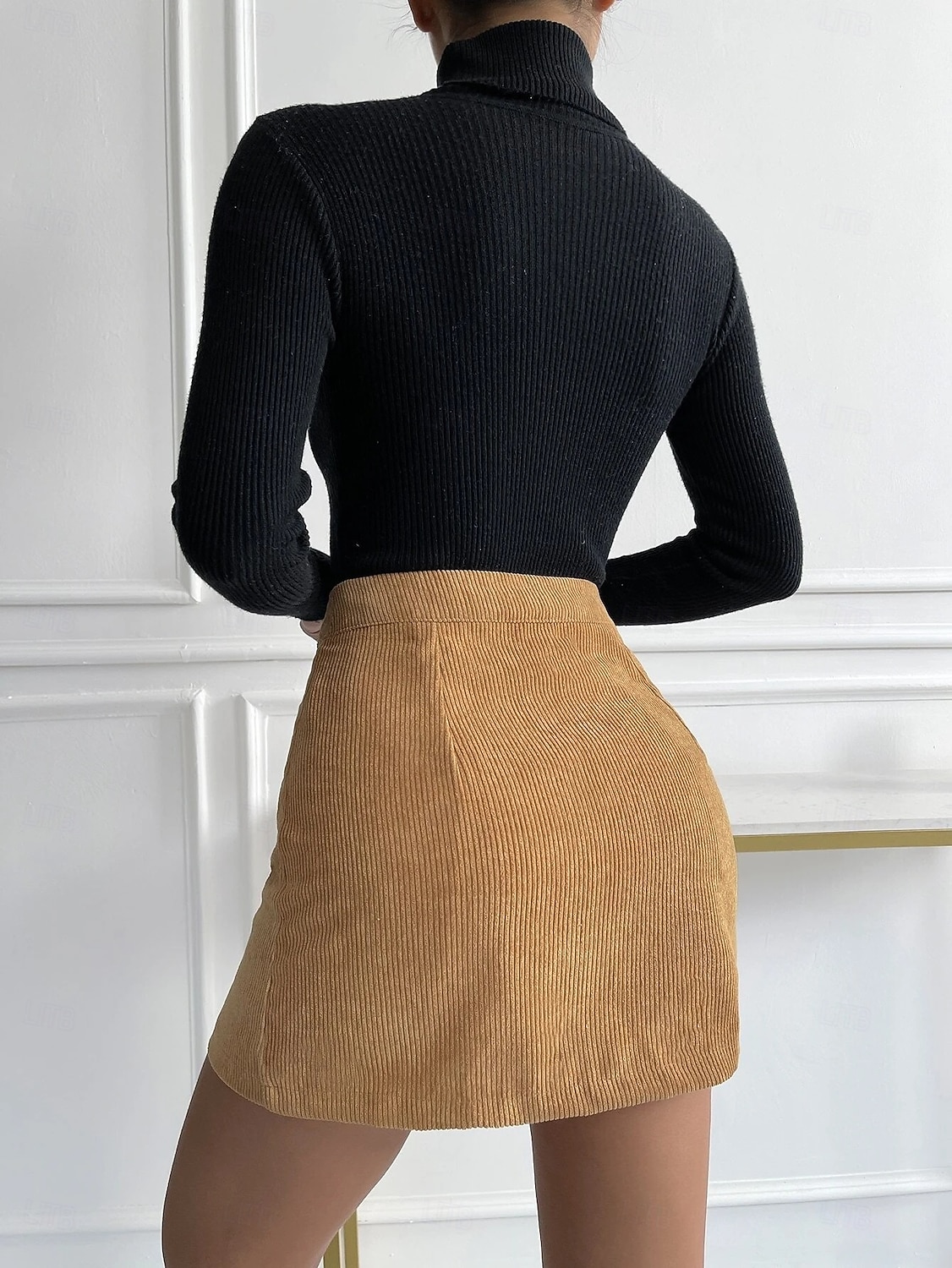 Women's Vacation Skirt Fashion Casual Mini High Waist Skirts Plain Pocket Inelastic Daily Street Black Yellow Pink Wine Spring 2026 - $18.99 –P9