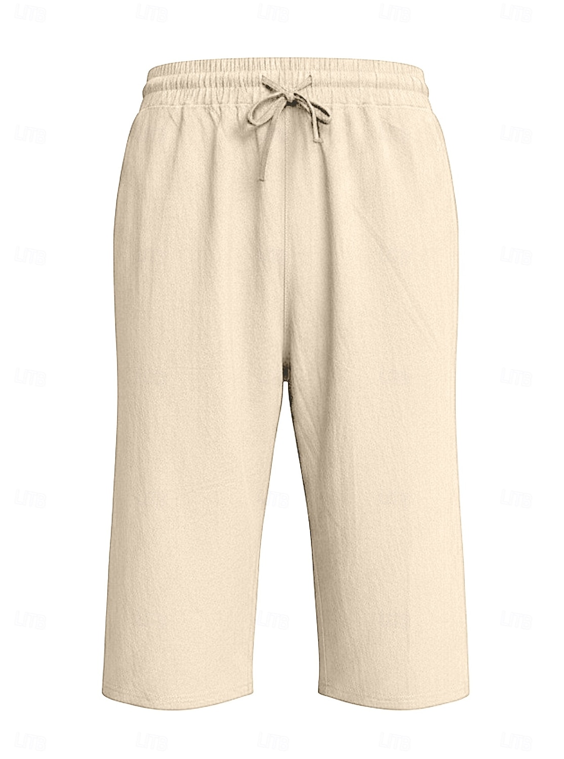 Bărbați Pantaloni scurți din in Pantaloni scurți de vară Pantaloni scurți de plajă Cordon Buzunar Talie elastică Culoare solida Confort Respirabil Lungime gambă Casual Zilnic Plajă Vacanță Modă Negru 2026 - $21.99 –P8