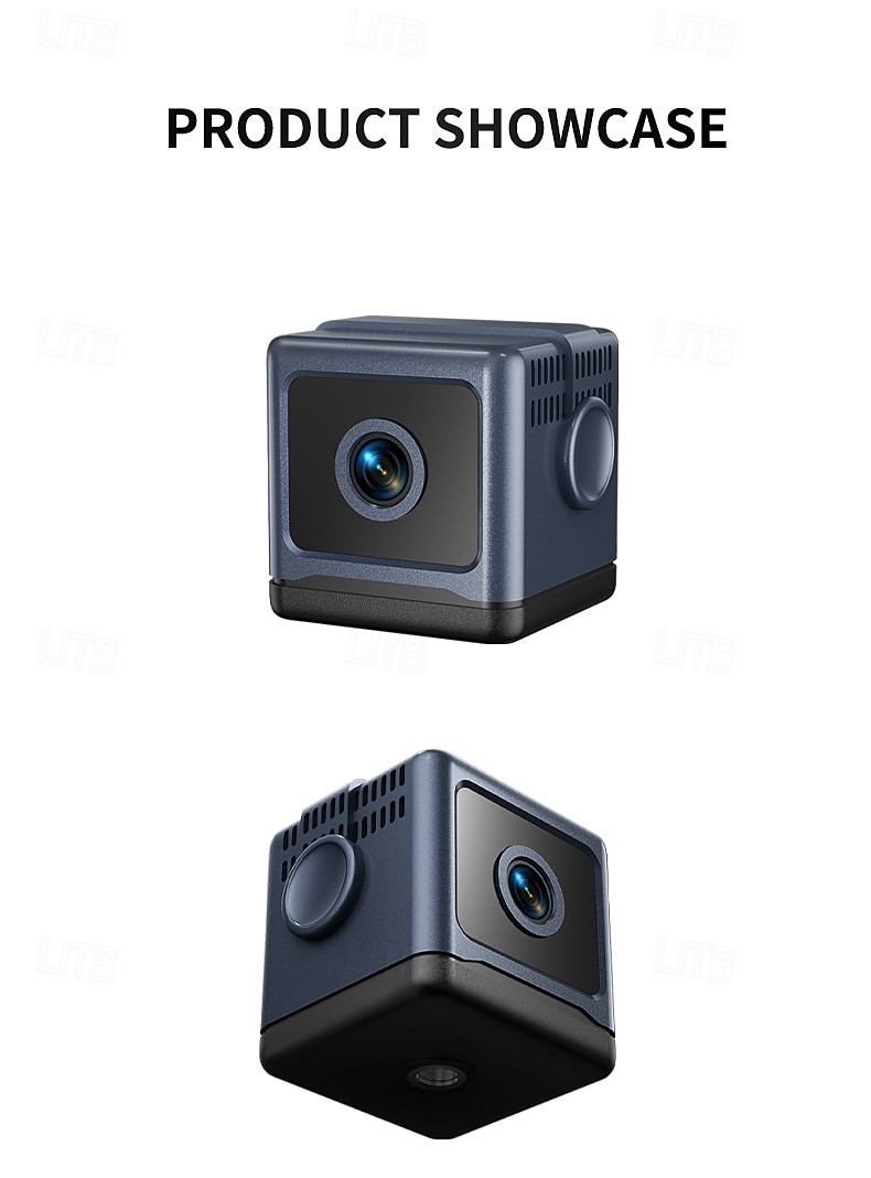 Mini wifi-beveiligingscamera, kleine draadloze verborgen camera voor huisbeveiliging, 1080p HD-babyfoon met nachtzicht &Bewegingsdetectie, draagbare minicamera met app-bediening voor baby- en 2026 - $37.99 –P12