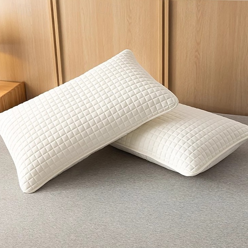 Capa de travesseiro acolchoada e impermeável, à prova de derramamentos, macia e respirável, com zíper, para cama, ideal para quarto e casa. de 2026 por $13.99 –P5