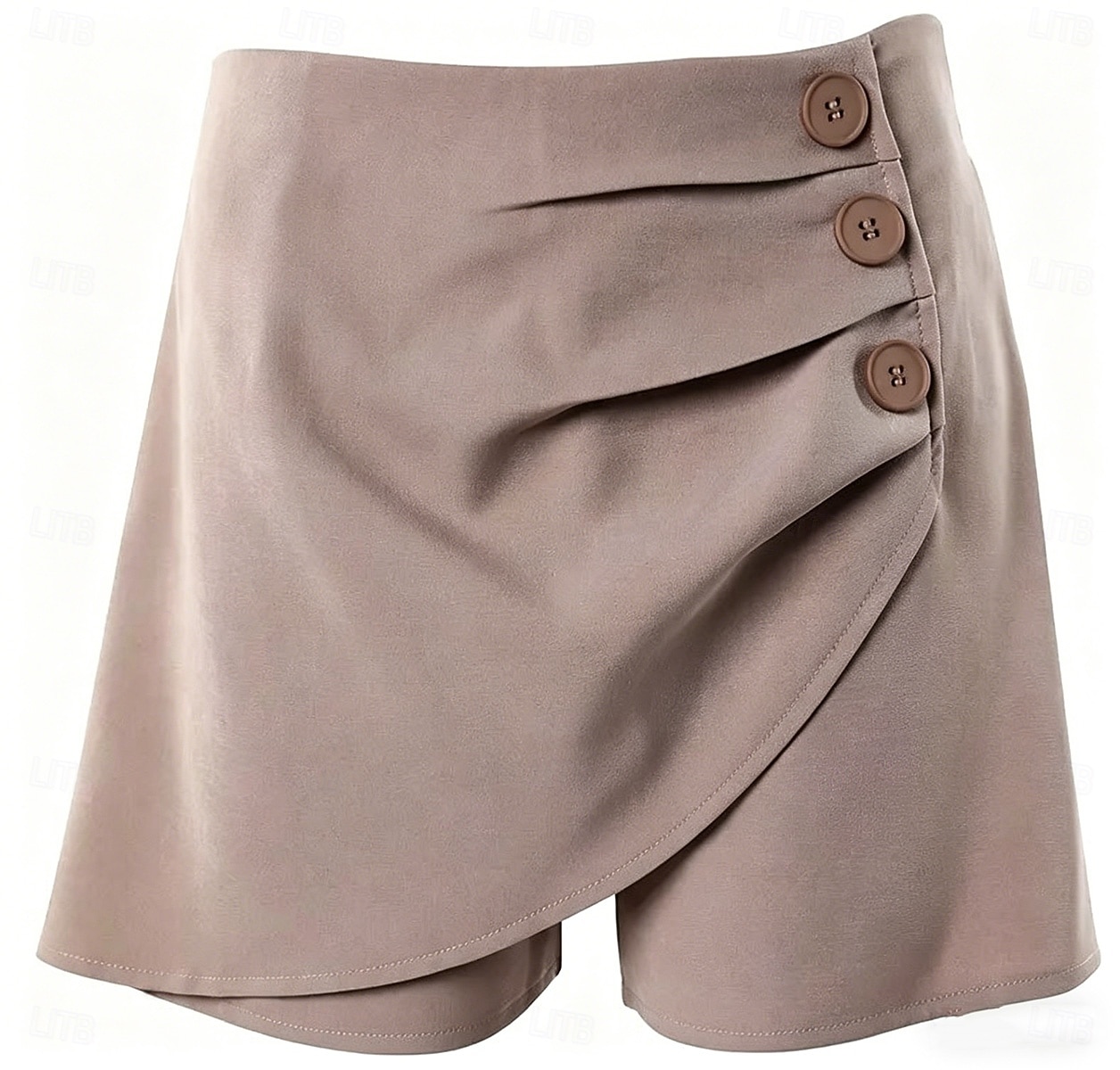 Damen Baumwoll Mischung Shorts Sommershorts Strandshorts Urlaub Mode Alltagstauglich Kurz Mittlere Taille Einfarbig Reißverschluss Elastischer Bund Schnalle Komfort Schnelltrocknend Weich 2026 - $19.99 –P3